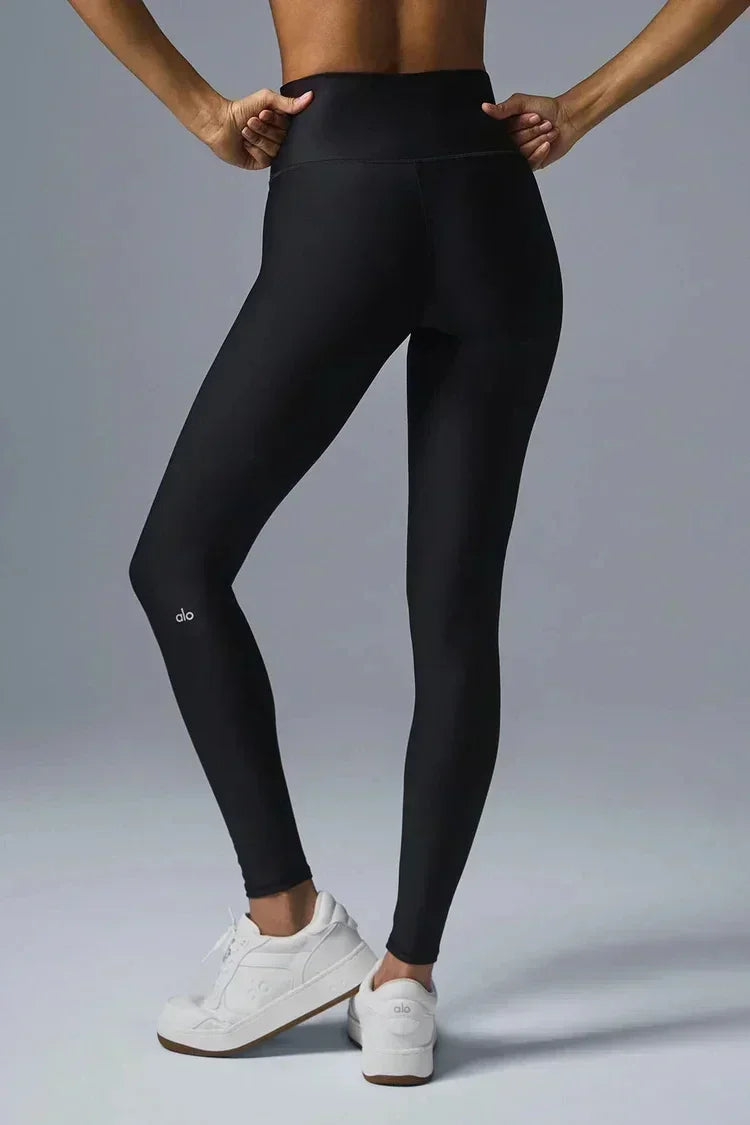 Yoga Pants Women's 7/8 High-waist-air lift leggings Solid color Street style Pilates Comfortable athletic leggings for women