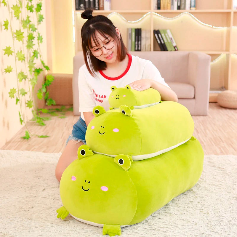 30CM Soft Animal Cartoon Pillow Cushion Cute Fat Dog Cat Totoro Penguin Pig Frog Plush Toy Stuffed Lovely kids Birthyday Gift