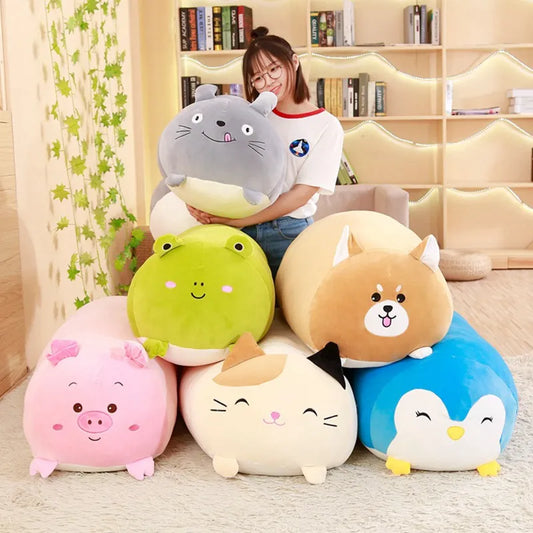 Soft animal cartoon pillow cushion